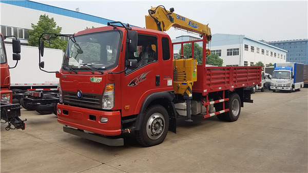 國五重汽王牌5噸隨車吊