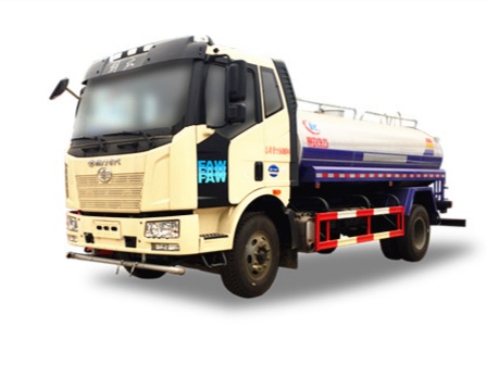 解放12噸J6灑水車